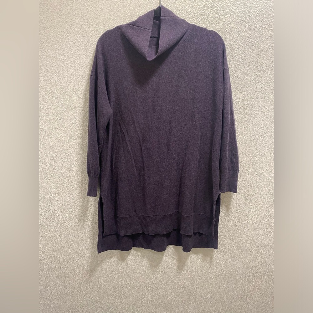 Soft surroundings turtle neck sweater dress size large